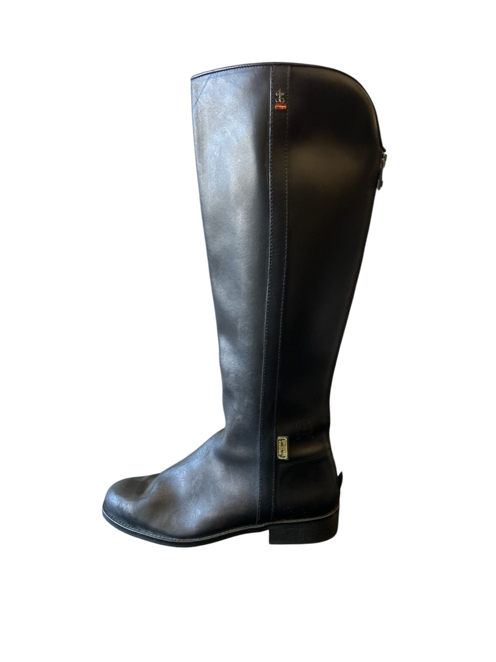 Valverde DelCamino Dakota Boots Women 40 Black Leather Zipper Ridding Boots